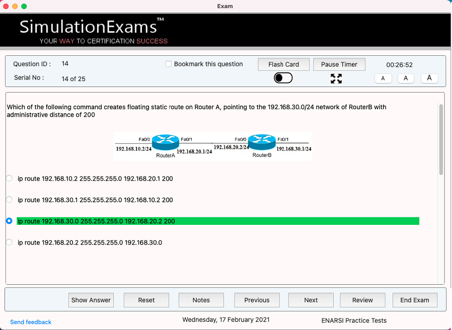 300-410 Latest Exam Question