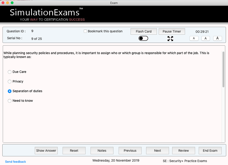 Sim-Ex™ Practice Exams for Security+ SY0-601 Download