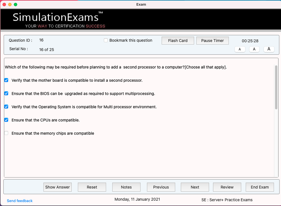 Sim-Ex™ Practice Exams for Server+ SK0-005 Download