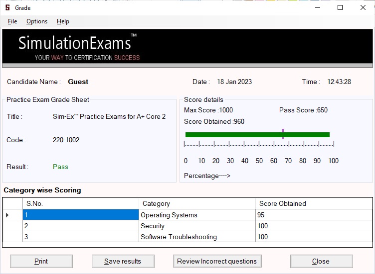 A+ Core 2 220-1002 Practice Tests Download