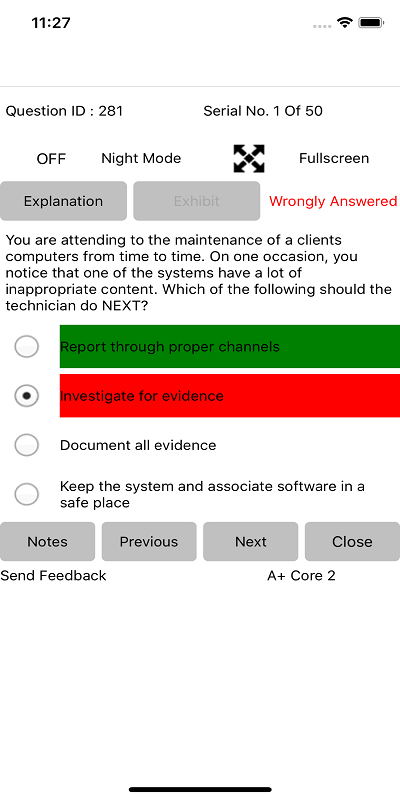 Reliable CORe Study Notes