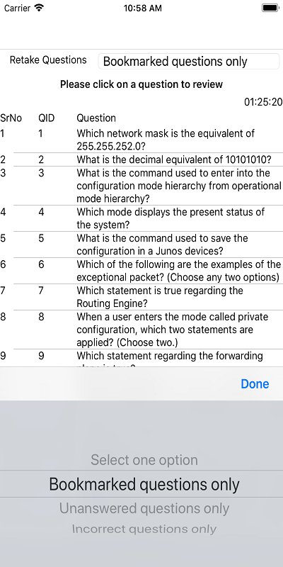 JN0-104 Zertifikatsfragen